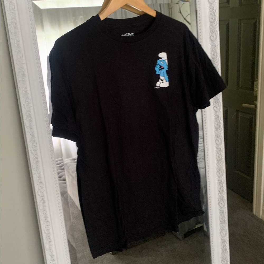 Smurfs Graphic T-shirt • Black • Smurfs Brand • Large